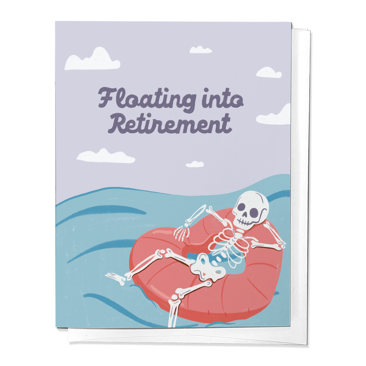 Floating into Retirement Celebration Greeting Card – ParcelIsland